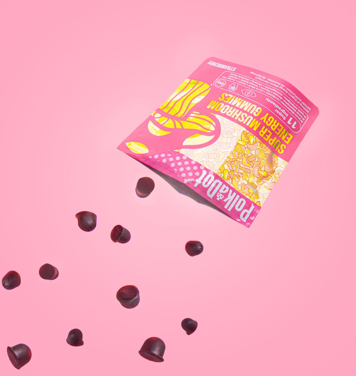 Super Mushroom Energy Gummies